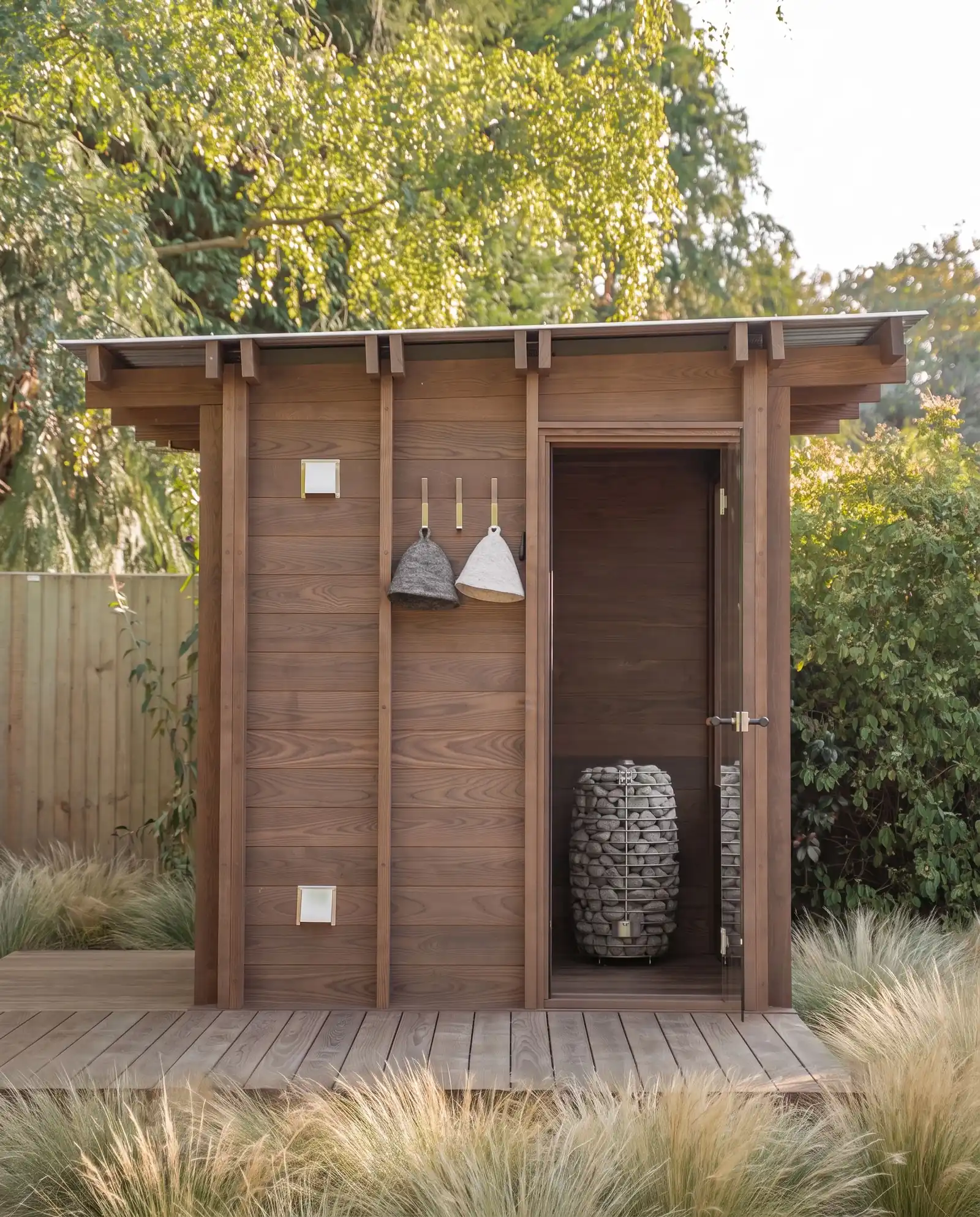 Esh sauna entrance